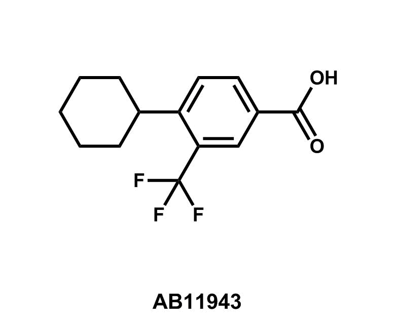 4-Cyclohexyl-3-(trifluoromethyl)benzoic acid