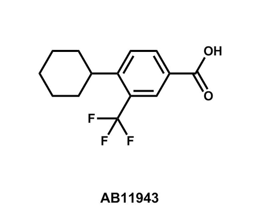 4-Cyclohexyl-3-(trifluoromethyl)benzoic acid