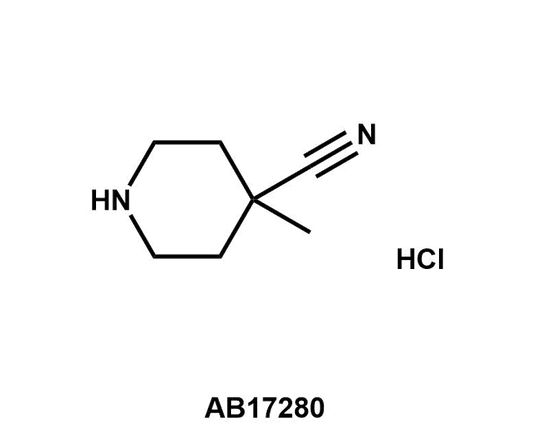 4-Methylpiperidine-4-carbonitrile hydrochloride