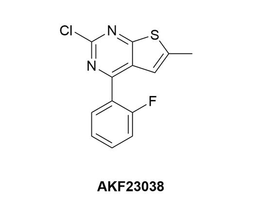 2-Chloro-4-(2-fluorophenyl)-6-methylthieno[2,3-d]pyrimidine