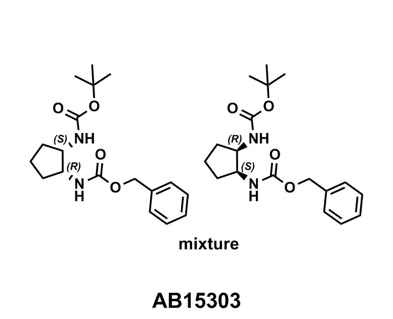 cis-Benzyl tert-butyl cyclopentane-1,2-diyldicarbamate