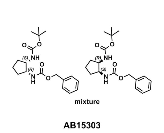 cis-Benzyl tert-butyl cyclopentane-1,2-diyldicarbamate