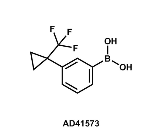 (3-(1-(Trifluoromethyl)cyclopropyl)phenyl)boronic acid